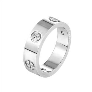 Diamond Love Ring